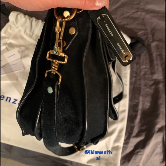 Proenza Schouler PS1 Medium Navy Suede - Picture 4 of 8